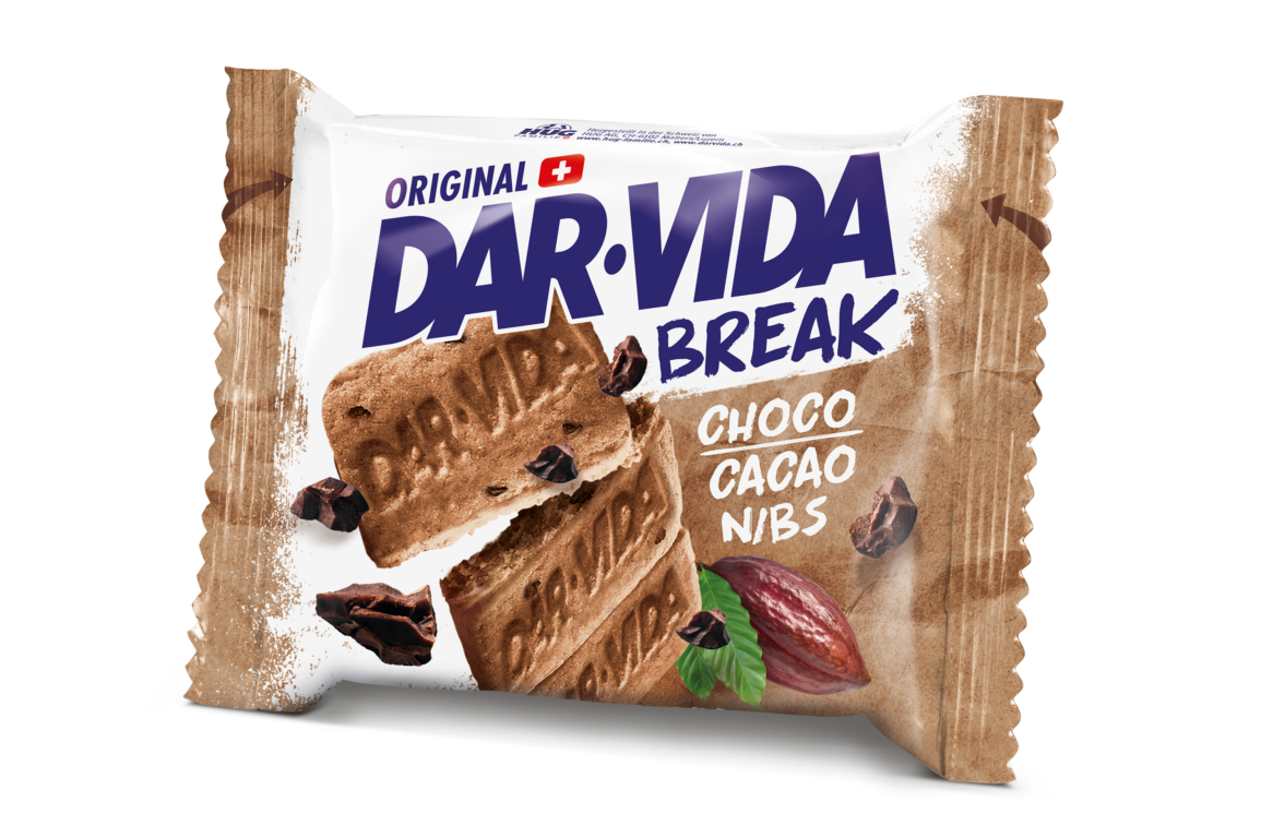 DAR-VIDA Break Choco & Cacaonibs, 44g