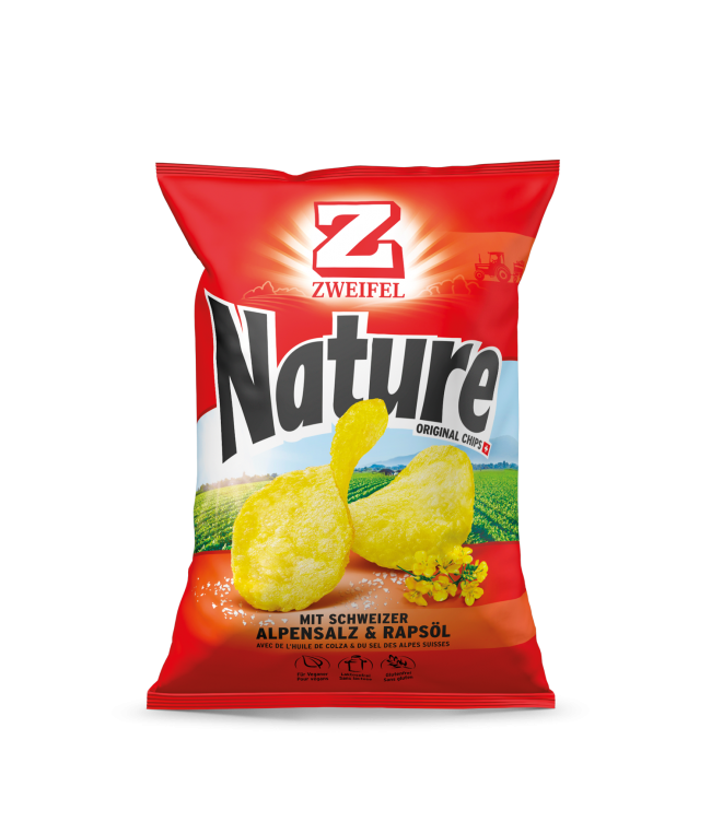 Zweifel Pommes Chips  Nature, 30 g