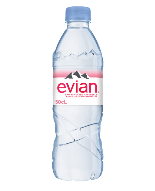 Evian natürliches Mineralwasser 50cl