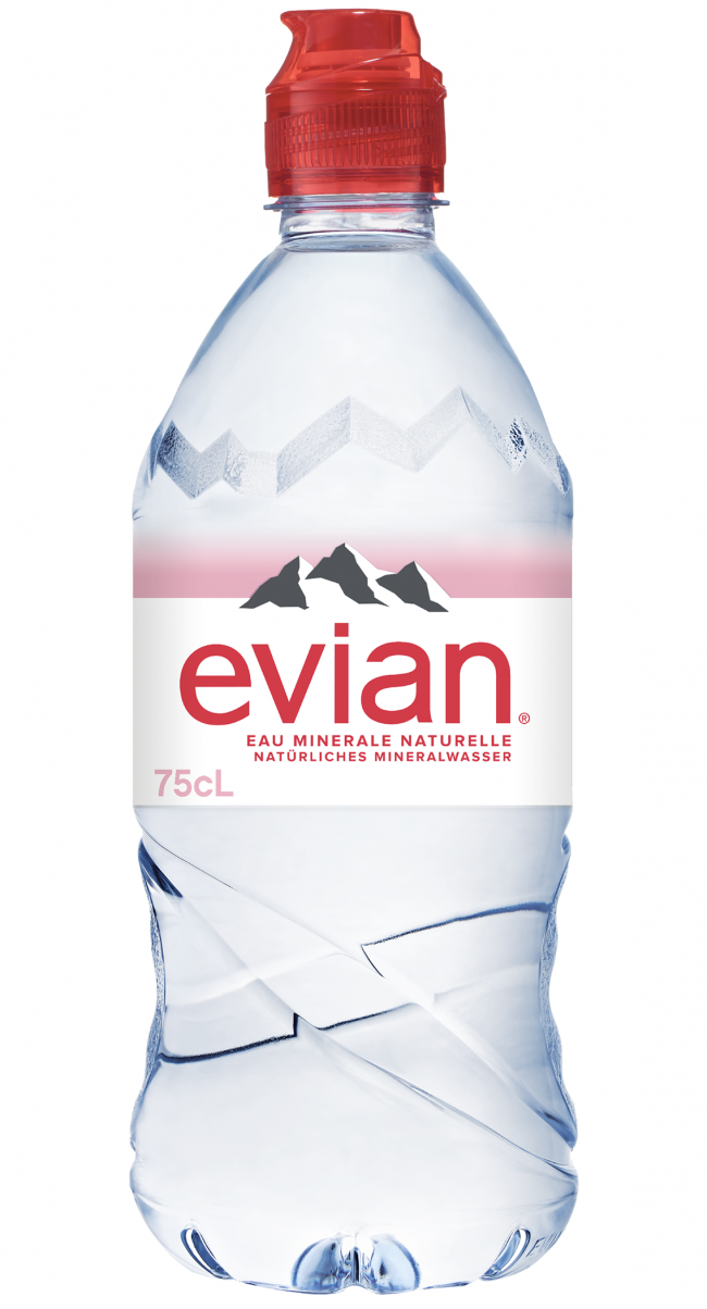 Evian Sportscap 75cl PET