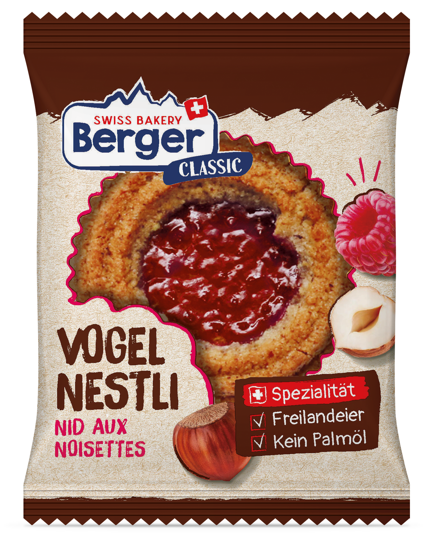 Berger Vogelnestli 74 gr.