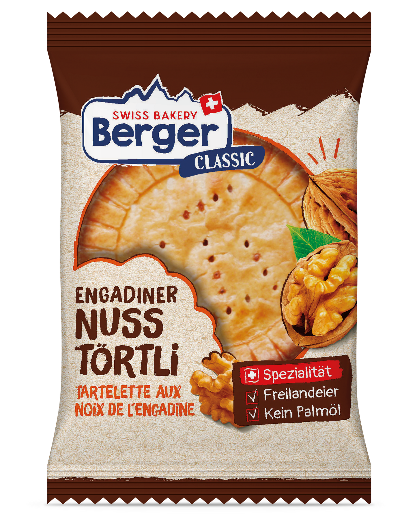 Berger Tortina alle noci dei Grigioni, 80 g