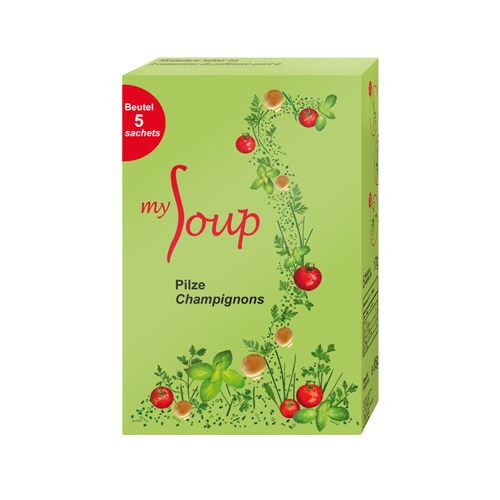 mySoup Pilz Faltschachtel 5er