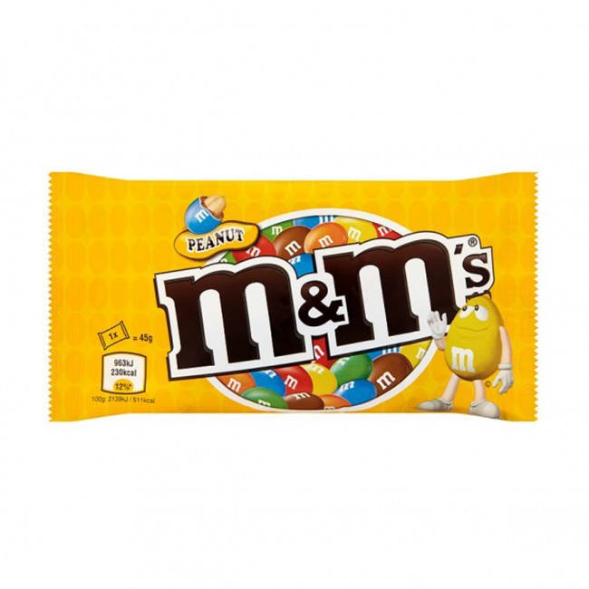 M&M's Peanuts -piccolo, 45 g