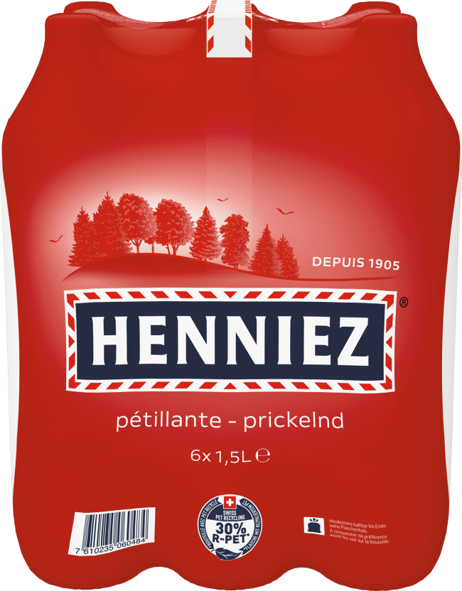 Henniez rot 1.5 Liter Pet