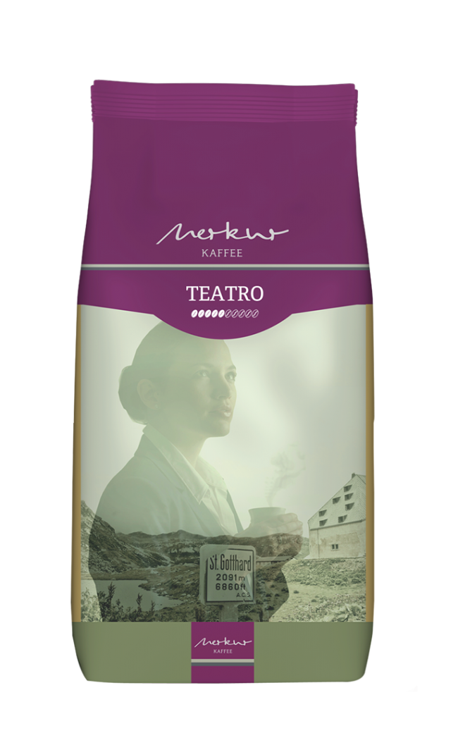 Merkur Kaffee Teatro, Kaffeebohnen 1KG