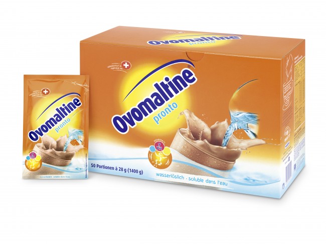 Ovomaltine Einzelportionen (Wasserzubereitung)