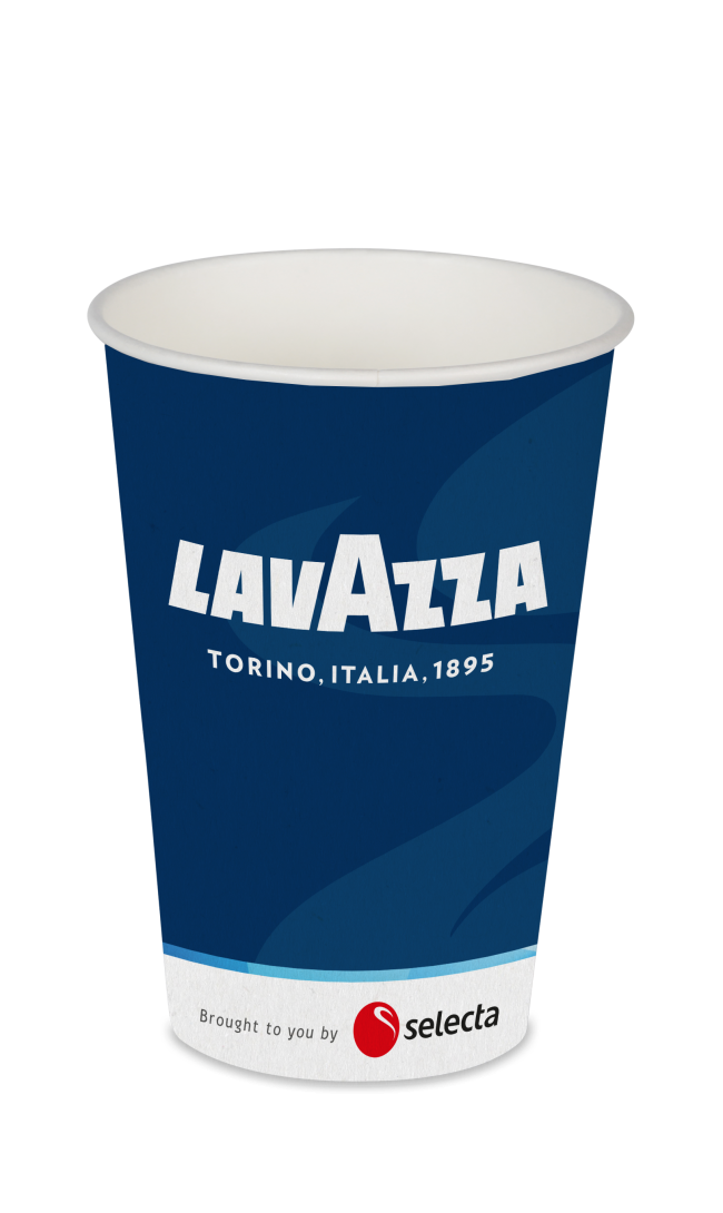 Bicchieri die carta Lavazza 180ml