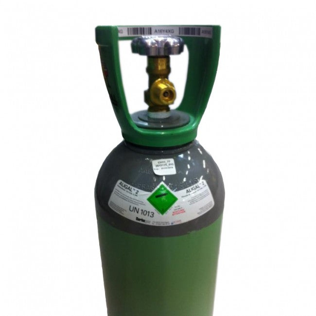 Bottiglia riutilizzabile CO2 acido carbonico incl. deposito Aligal