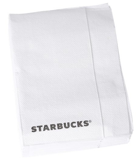 Starbucks Servietten Papier