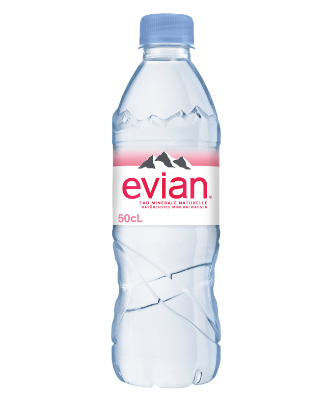 Evian, 50 cl (liscia)