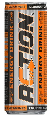Action Energy Drink, 250ml Dose