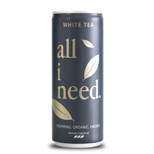 All i need Tè bianco, barattolo da 250 ml