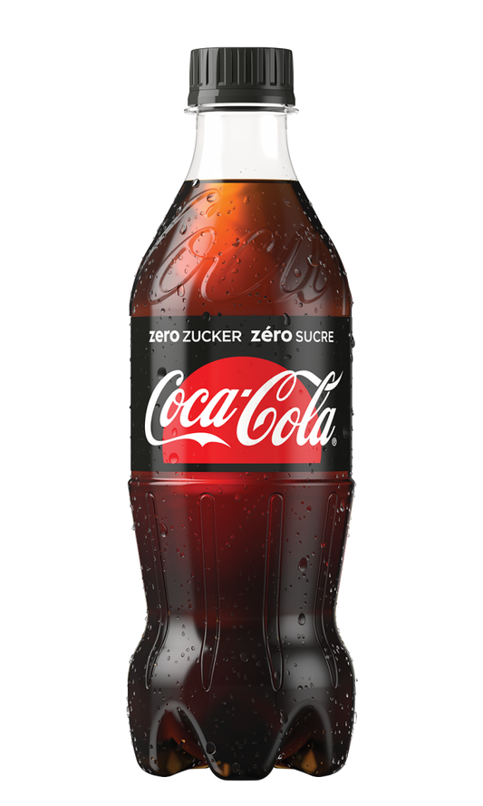 Coca-Cola Zero, 500ml PET (remplace Art. 5278)