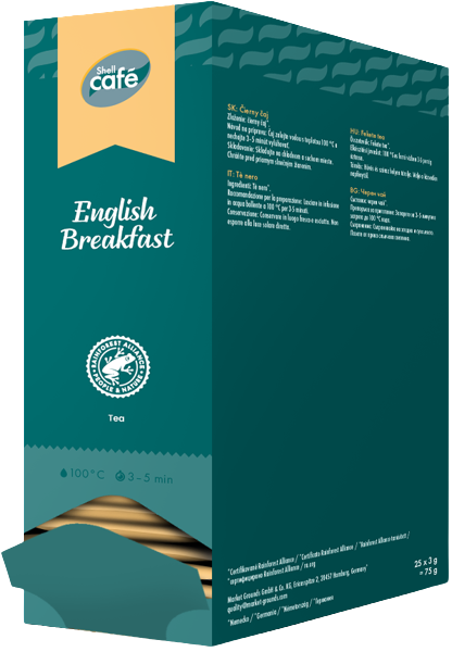 Shell Café Tea English Breakfasat