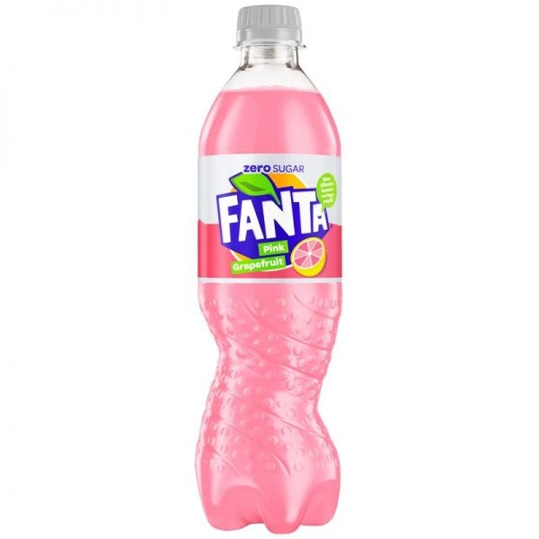 Fanta Zero Pink Grap. 500ml PE