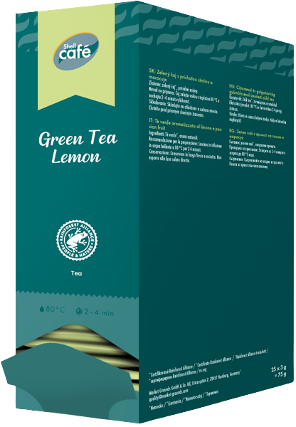 Shell Café Green Tea Lemon