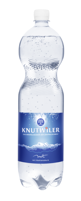 Knutwiler Wasser mit Kohlensäure, 150 cl PET